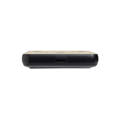 Logotrade liikelahjat mainoslahjat tuotekuva: Zen RCS 5000 mah 5W magneettinen bambu virtalähde