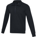 Tin unisex Aware™-kierrätetty neljännesvetoketjullinen svetari, Laivasto