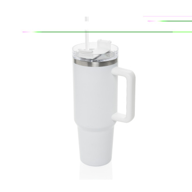 Logo trade mainoslahjat tuotekuva: Stadley RCS kierrätysteräksestä valmistettu matkamuki 1200ML