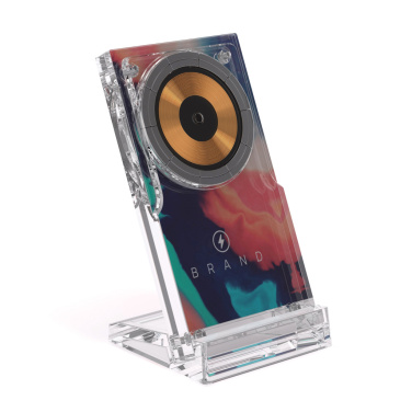 Logo trade mainoslahjat tuotekuva: Magcharge 15W magneettinen langaton latausteline