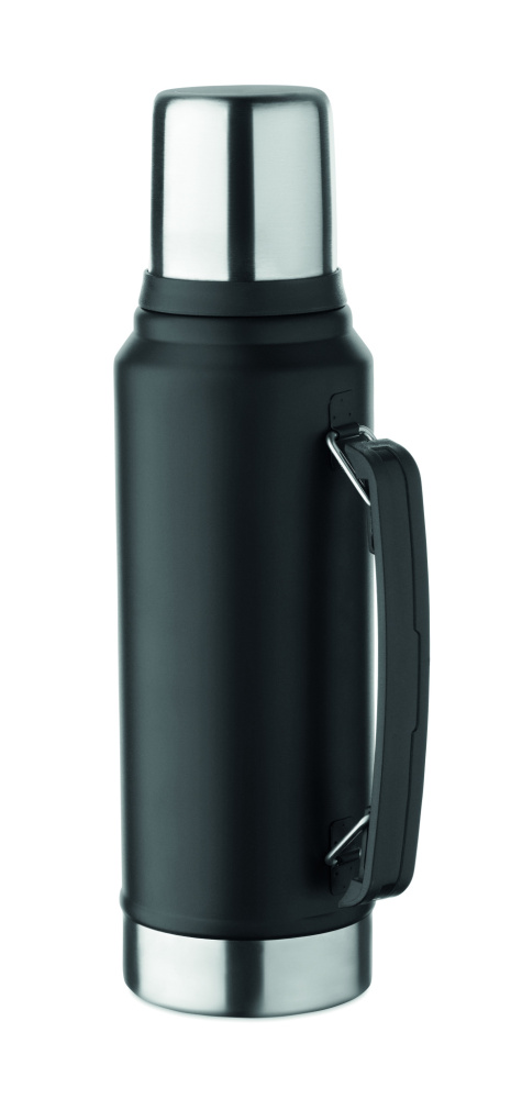 Logo trade liikelahja mainoslahja tuotekuva: Kaksiseinäinen pullo 1 L