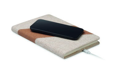 Logo trade mainoslahjat ja liikelahjat kuva: A5-muistikirja/ 15 W laturi