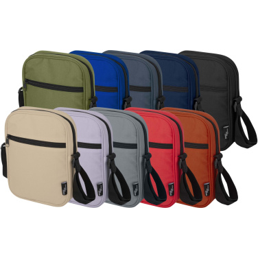 Logo trade mainoslahjat tuotekuva: Byron GRS-kierrätetystä materiaalista valmistettu crossbody-laukku 2 l