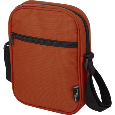 Logotrade liikelahja tuotekuva: Byron GRS-kierrätetystä materiaalista valmistettu crossbody-laukku 2 l