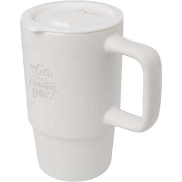 Logotrade liikelahjat kuva: Carter keramiikkamuki muovikannella, 450 ml