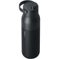 LARQ Swig Top vesipullo, 1 000 ml, Tasainen musta