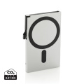 Vakioalumiininen RFID-magneettinen puhelinkorttikotelo, hopea