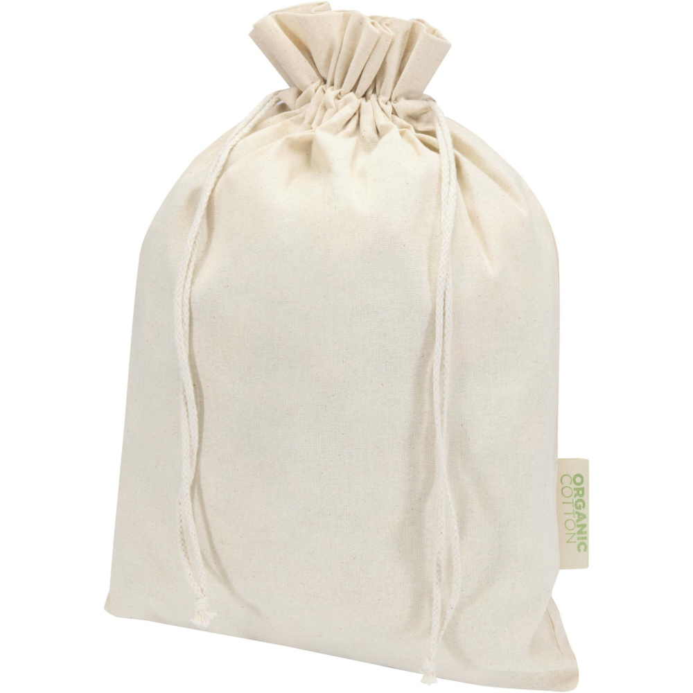 Logotrade liikelahja tuotekuva: Odisha 140 g/m²:n OCS-sertifioitu lahjapussi – 42 x 30 cm