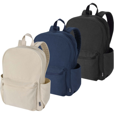 Logotrade liikelahja mainoslahja kuva: Recanvas 15,6" GRS-kierrätetty kaupunkireppu, 16 L