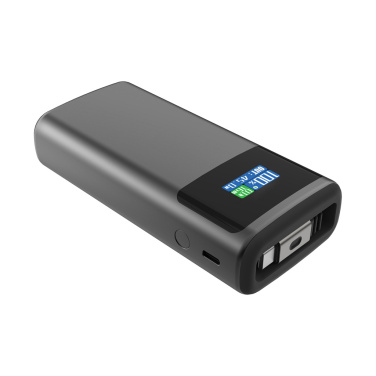 Logotrade liikelahja tuotekuva: Quantum RCS PD45W nopea 10 000 mAh -varavirtalähde näytöllä