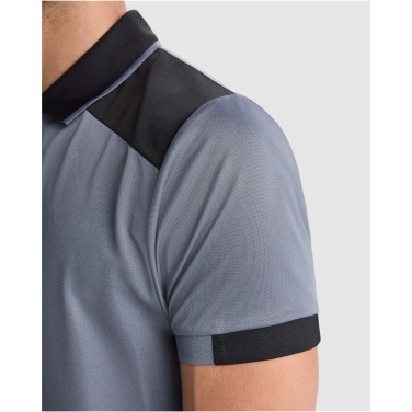 Logotrade liikelahja tuotekuva: Samurai antibakteerinen lyhythihainen unisex-poolopaita 160 g/m2