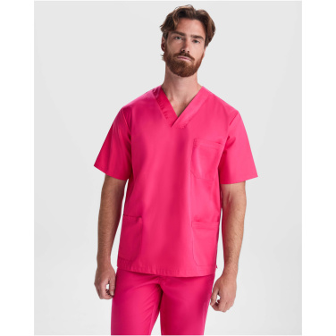 Logotrade liikelahja tuotekuva: Panacea lyhythihainen unisex-työpaita 160 g/m2