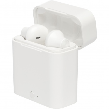 Logotrade reklaminiai produktai nuotrauka: Volantis UVC True Wireless automatinės poros ausinės