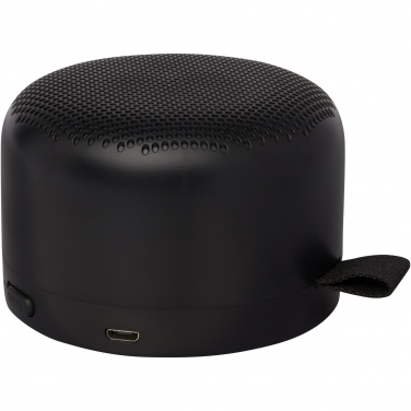 Logotrade reklaminės dovanos nuotrauka: Kilpinis 5 W perdirbto plastiko Bluetooth garsiakalbis