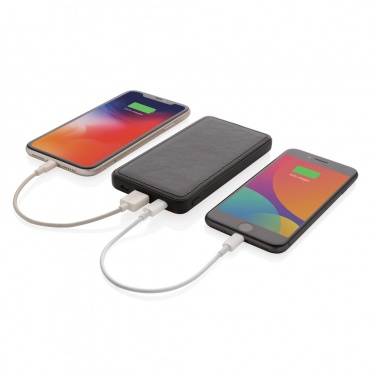 Logotrade firminės dovanos nuotrauka: „Tusca“ 10 000 mAh PU maitinimo blokas