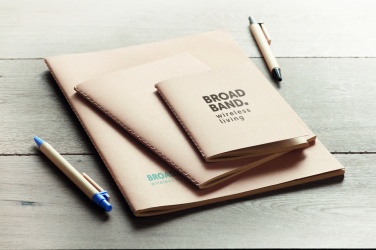 Logotrade dovana nuotrauka: A6 perdirbtas sąsiuvinis 80 paprastas