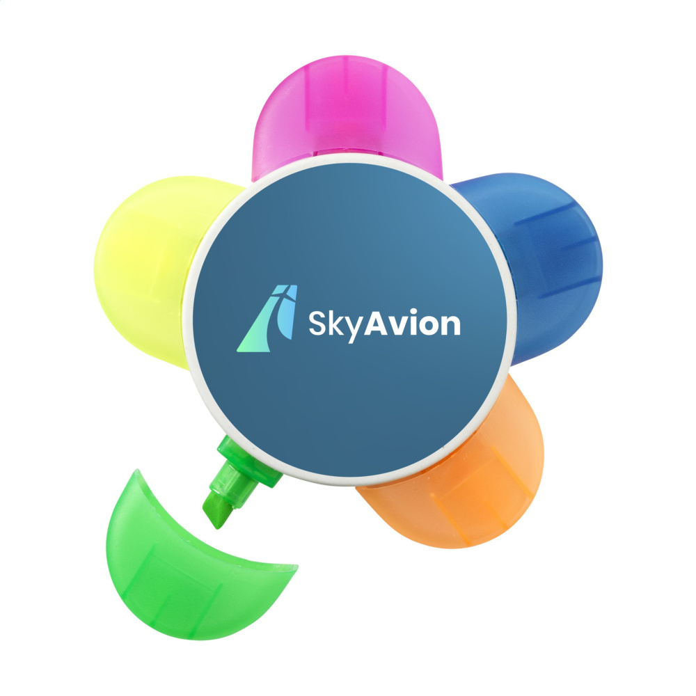 Logotrade firminės dovanos nuotrauka: Bloom Recycled Milk-Carton paryškintuvas