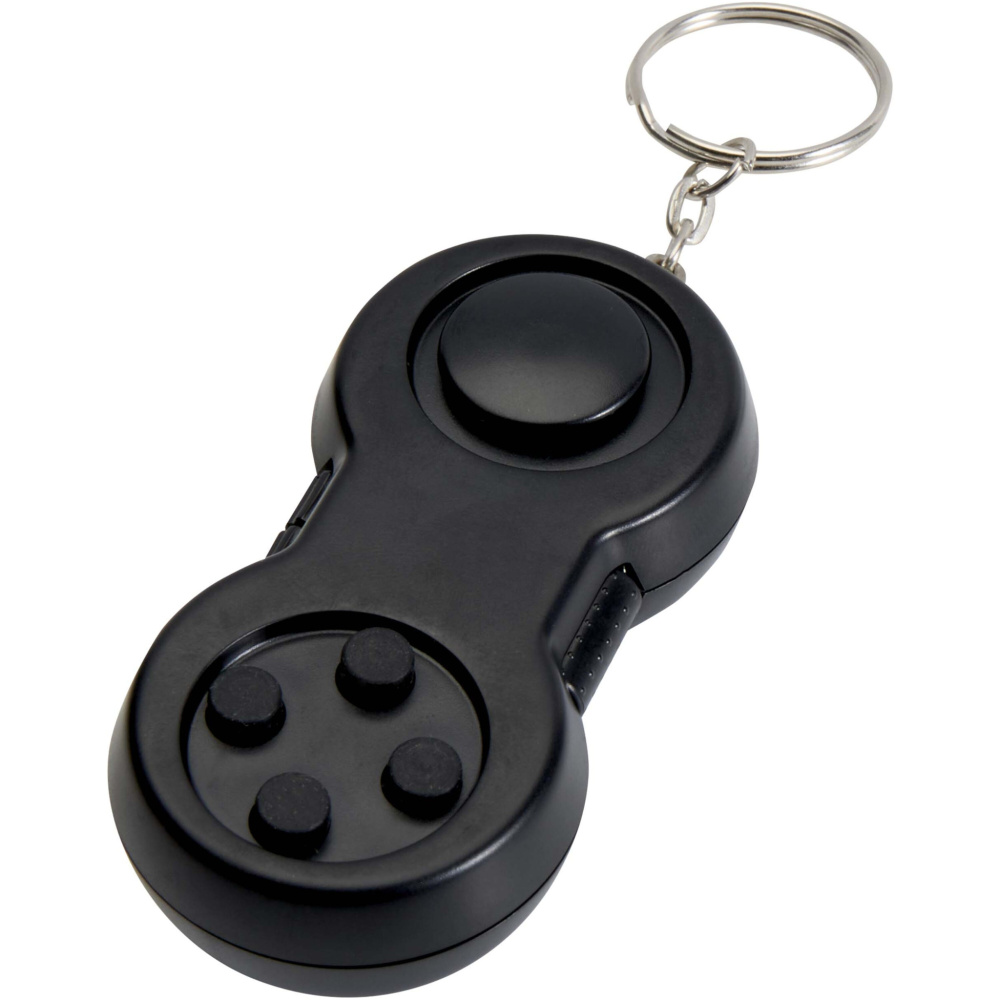 Logotrade verslo dovanos nuotrauka: „Fidgix“ valdiklio fidget raktų pakabukas