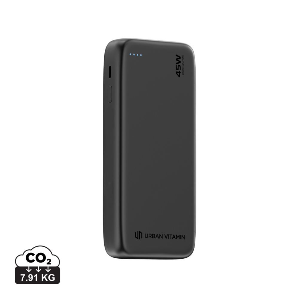 Logotrade firminės dovanos nuotrauka: Urban Vitamin San Mateo 45W 20.000 mAh Powerbank