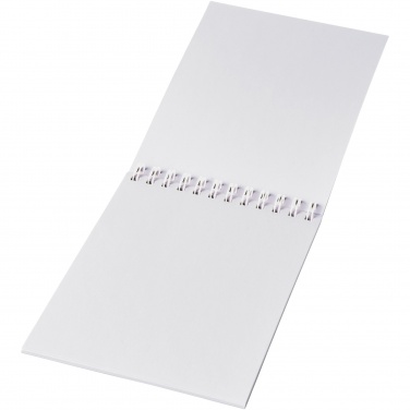 Logotrade korporatīvās dāvanas foto: Desk-Mate® spirālveida A6 piezīmju grāmatiņa