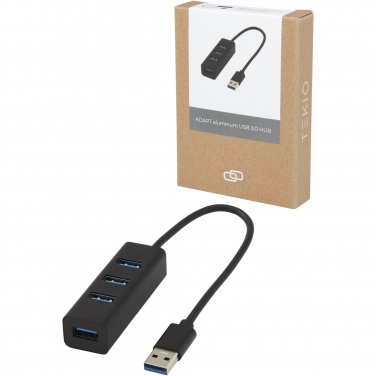 Logotrade dāvanas foto: ADAPT alumīnija USB 3.0 centrmezgls
