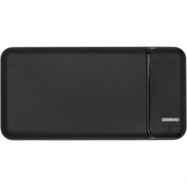 Logotrade dāvanas foto: Loop 20 000 mAh otrreizēji pārstrādāta plastmasas barošanas banka 