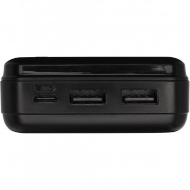 Logotrade korporatīvās dāvanas foto: Loop 20 000 mAh otrreizēji pārstrādāta plastmasas barošanas banka 