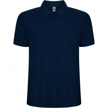 Logotrade korporatīvās dāvanas foto: Pegaso Premium vīriešu polo ar īsām piedurknēm