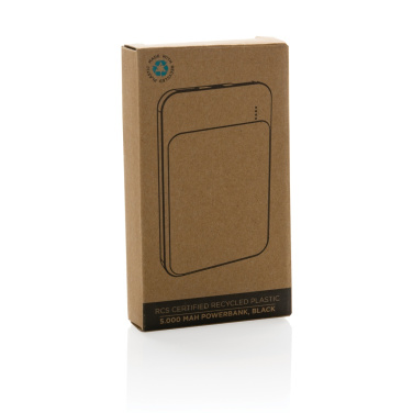 Logotrade Ideja dāvanas foto: RCS pārstrādāta plastmasas 5000 mAh jaudas banka