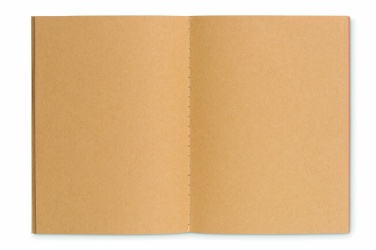 Logotrade korporatīvās dāvanas foto: A6 pārstrādāta piezīmju grāmatiņa 80 plain