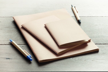 Logotrade Ideja dāvanas foto: A6 pārstrādāta piezīmju grāmatiņa 80 plain