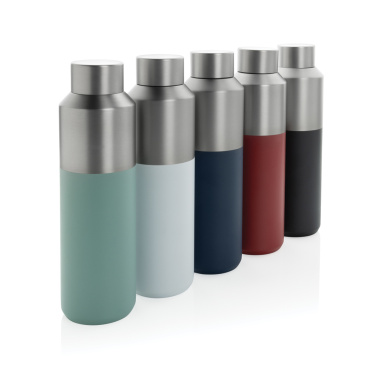 Logotrade Ideja dāvanas foto: Fluid RCS sertificēta pārstrādāta tērauda ūdens pudele 600ml