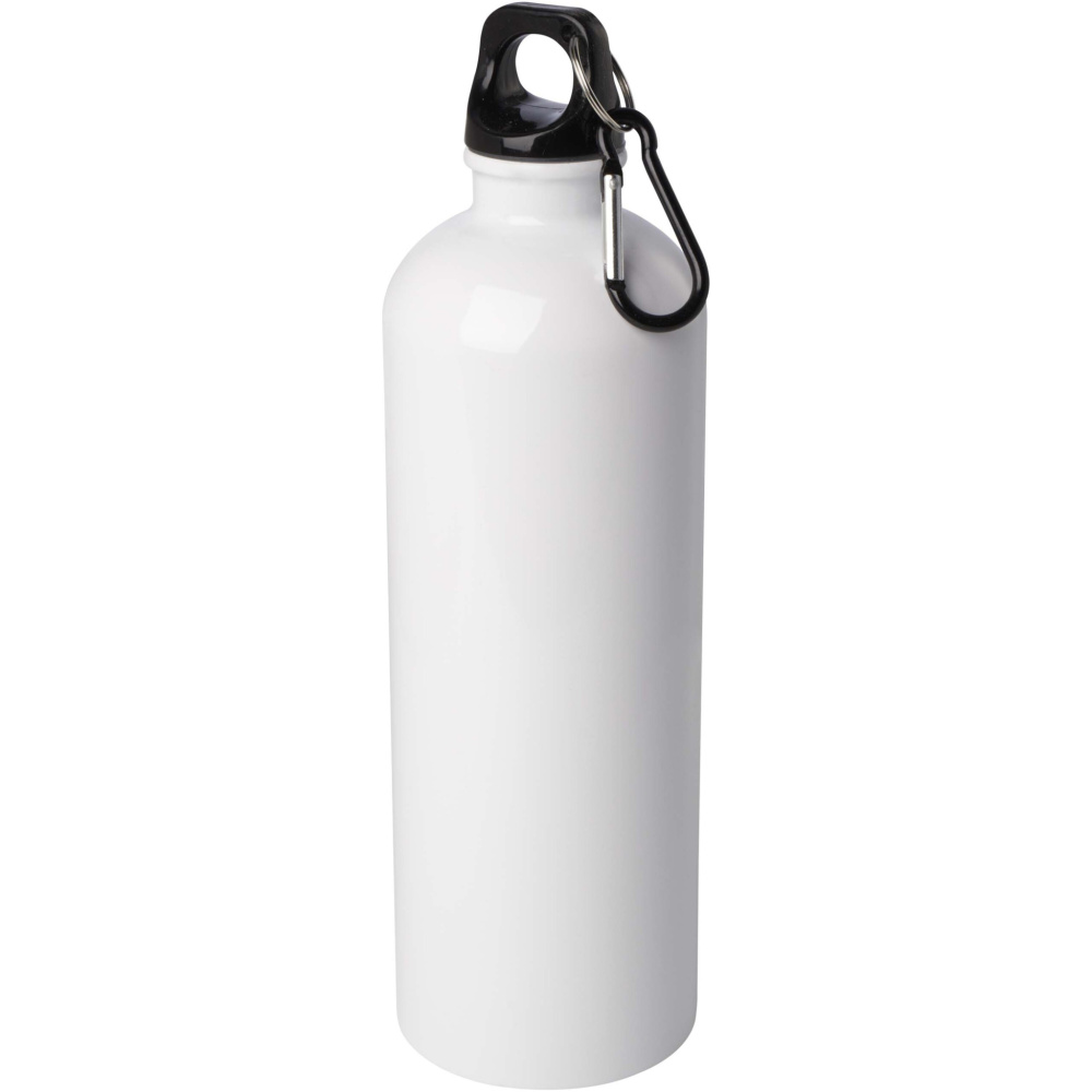 Logotrade logo dāvanas foto: Oregon 750 ml RCS sertificēta vienas sienas nerūsējošā tērauda ūdens pudele ar karabīni