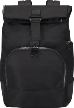 Logotrade logo dāvanas foto: Rhine 15” GRS pārstrādāta rolltop mugursoma 18L