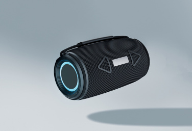 Logotrade logo dāvanas foto: Prisma RCS pārstrādātas plastmasas IPX 4 ūdensizturīgs 16 W skaļrunis
