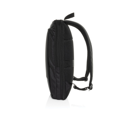 Logotrade biznesa dāvanas foto: Flexpack Aware™ RPET paplašināma, plāna 15,6 collu klēpjdatora mugursoma