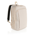 Flexpack Aware™ RPET paplašināma, plāna 15,6 collu klēpjdatora mugursoma, bēša