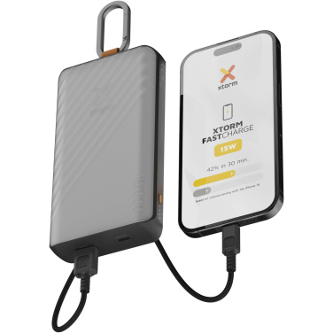 Logotrade biznesa dāvanas foto: Xtorm XG2S101 Go2 10.000 mAh 15W saules enerģijas akumulators ar apgaismojumu