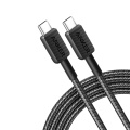 Anker USB-C uz USB-C kabelis 1,8 metri 60 W, pelēks