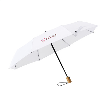 Logotrade biznesa dāvanas foto: Mičiganas salokāms RCS RPET lietussargs 21 collas