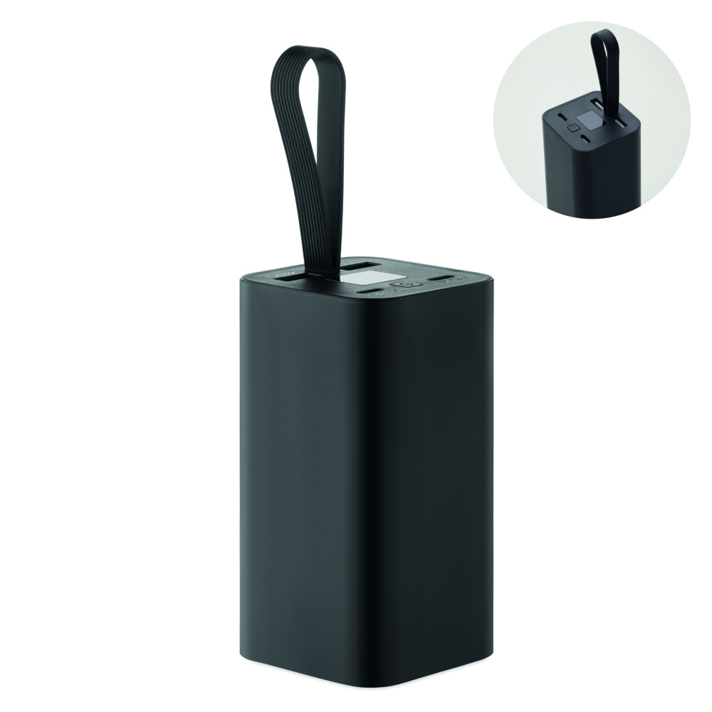 Logotrade biznesa dāvanas foto: Ārējais akumulators 20 000 mAh