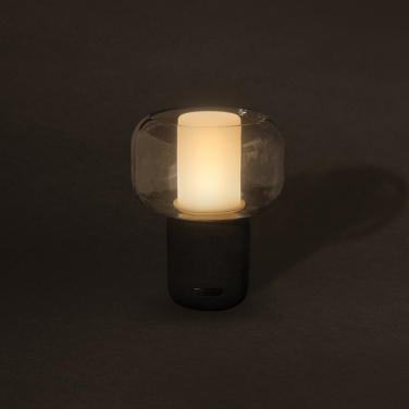 Logotrade korporatīvās dāvanas foto: Lux RCS pārstrādātas plastmasas 10W skaļruņa lampa