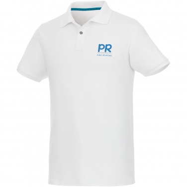 Лого трейд pекламные продукты фото: Beryl short sleeve men's organic recycled polo