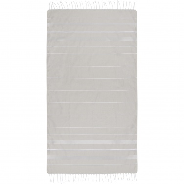 Логотрейд pекламные cувениры картинка: Полотенце для хаммама Anna 100 x 180 см из хлопка плотностью 150 г/м²