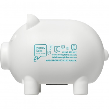 Лого трейд pекламные подарки фото: Копилка Oink из переработанной пластмассы
