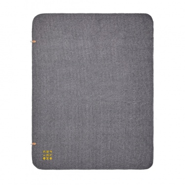 Логотрейд pекламные cувениры картинка: Одеяло из переработанного сырья VINGA Bilton