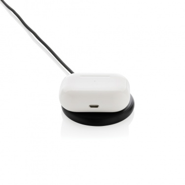 Лого трейд бизнес-подарки фото: Magnapad 15W RCS пластиковый магнитный 3 в 1 зарядное устройство