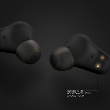 Логотрейд pекламные подарки картинка: Гибридные наушники Urban Vitamin Gilroy ANC и ENC