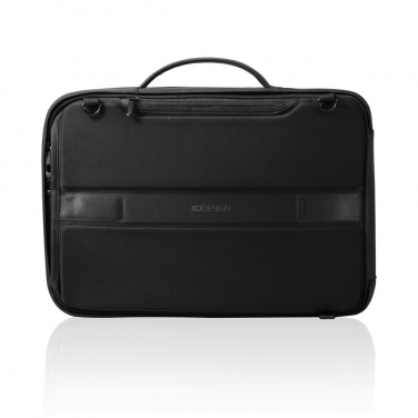 Лого трейд бизнес-подарки фото: Противоугонный рюкзак и портфель Bobby Bizz 2.0