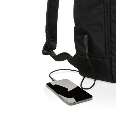 Логотрейд бизнес-подарки картинка: Современный рюкзак Swiss Peak AWARE™ для ноутбука 15,6"